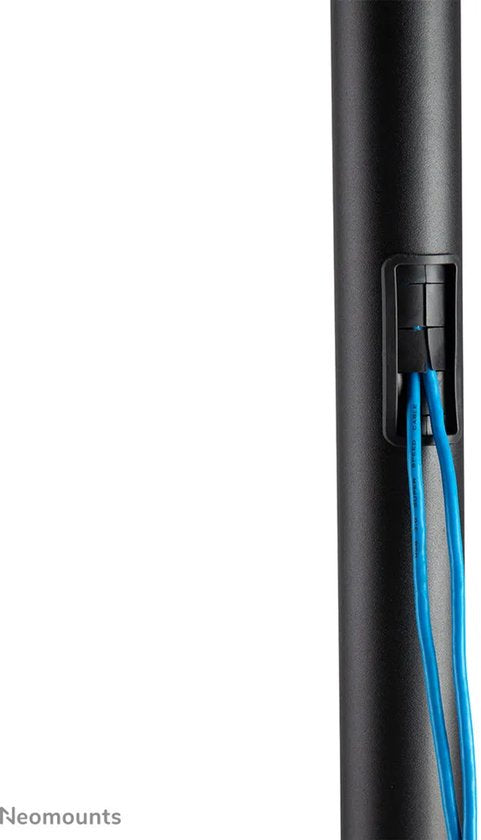 Neomounts FL50-540BL1 mobiler TV-Bodenständer – 37–70" – Höhenverstellung 128,5–145 cm – schwarz