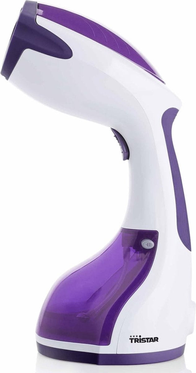 Tristar ST-8916 Kleiderdampfer - Handdampfer für Kleidung und Möbel, u.a. - inkl. 2 Stylingbürsten - Lila/Weiß