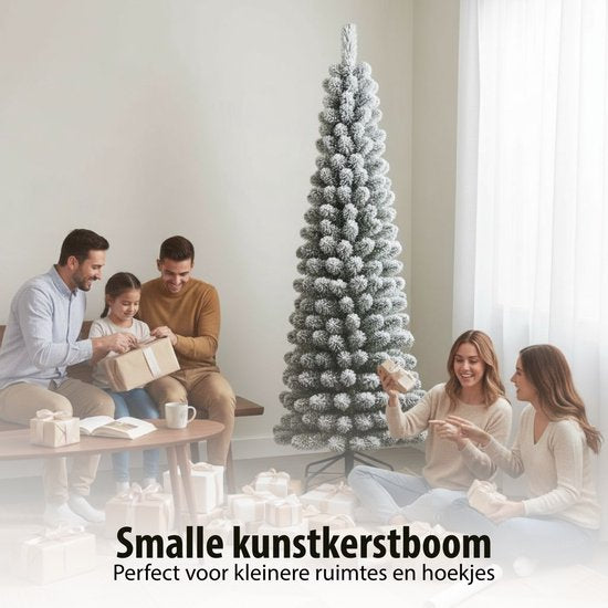 Black Box Trees Charlton – Schmaler Kunstweihnachtsbaum – H 185 x Ø 53 cm – Grün