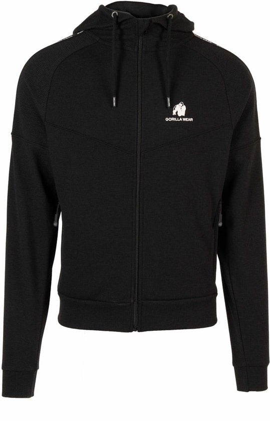 Gorilla Wear Harvey Trainingsjacke - Schwarz - L