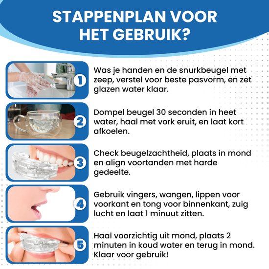 PurelyGoods® Anti-Schnarch-Bandage - Einstellbar - Für Männer und Frauen