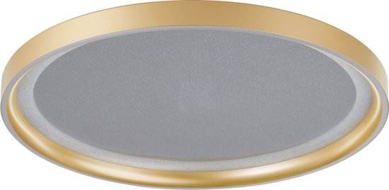 Brilliant Quito - Deckenleuchte - LED 30W - 42cm - Gold Design - Glitzereffekt - 3-stufig dimmbar