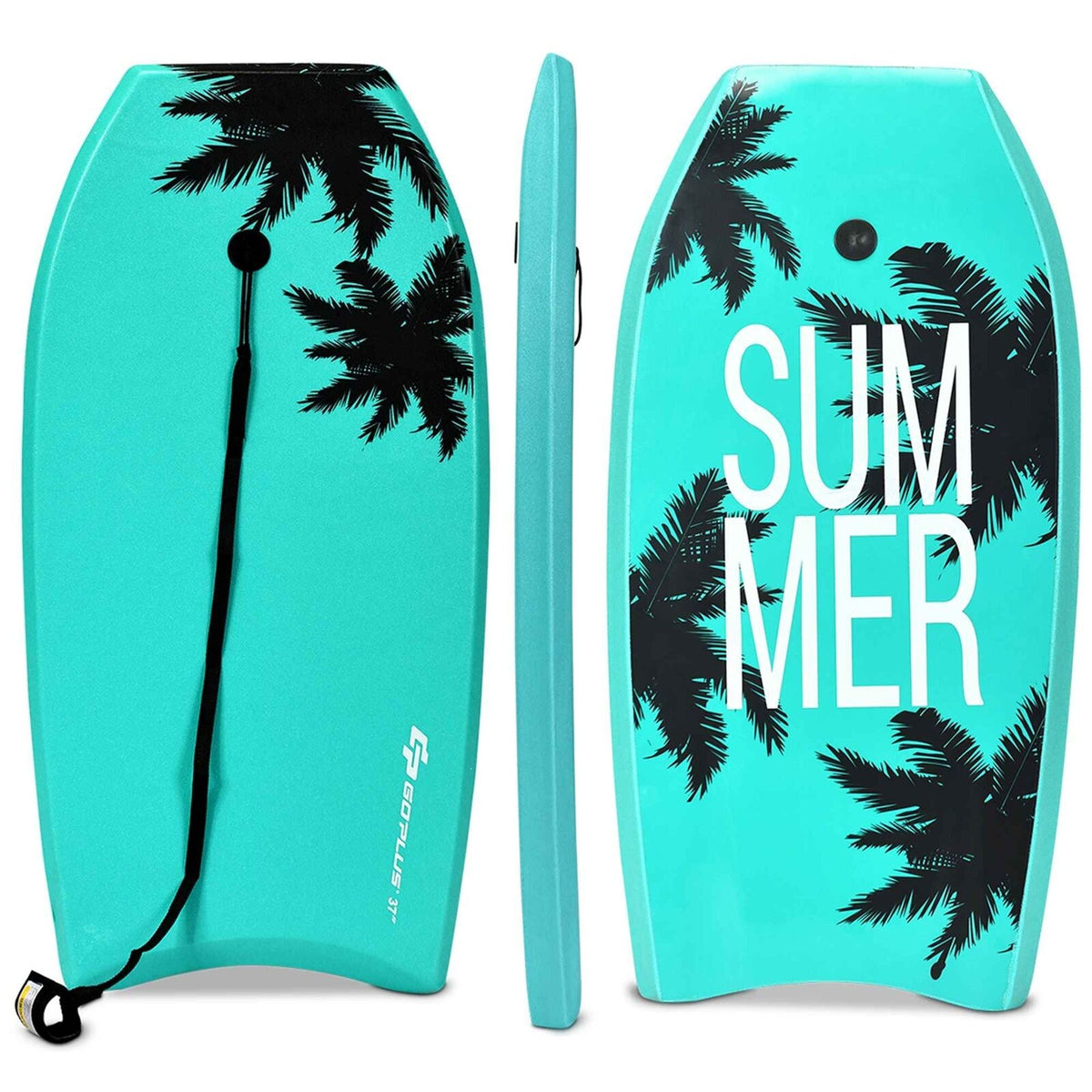 Coast Bodyboard - 94 x 47 x 5,5 cm - grün