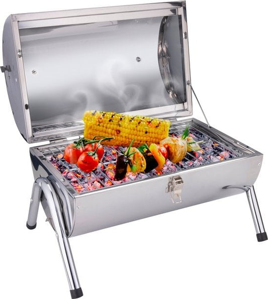 BBQ Collection tragbarer Holzkohlegrill - faltbar - 42x29.5x37cm