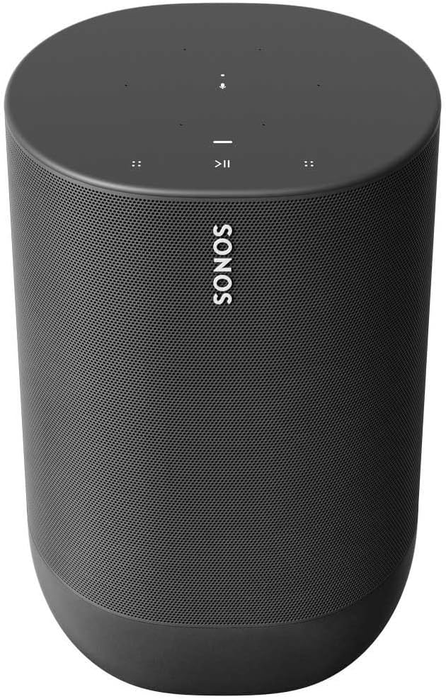Sonos Move – kabelloser Smart-Lautsprecher – WLAN, Bluetooth und AirPlay 2 – IP56 – Trueplay – Alexa und Google Assistant