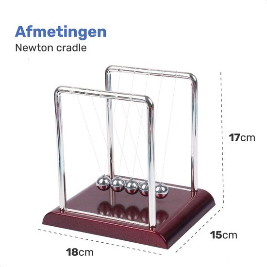Newton Wiege - Hochwertiges Newton Pendel - Pendel - Kugeln - Büro - Dekoration - Physik - Zubehör - Büro