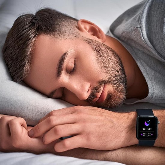 Kendox Life Tracker – Smartwatch – wasserdichte Fitnessuhr mit 24/7-Vitalparameter-Messung, 18 Sportmodi, Schlafanalyse – sowie Anruf- und Nachrichtenfunktion – iOS & Android