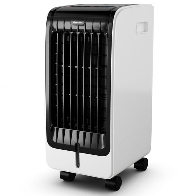 Coast 3-in-1 mobiler Luftkühler 75 W – 6 l – 32 x 25 x 57 cm – Schwarz und Weiß