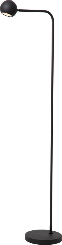 Lucide COMET – Wiederaufladbare Stehlampe – Akku/Batterie – LED mit 3-stufiger Dimmung – 1 × 3 W, 2700 K – Schwarz