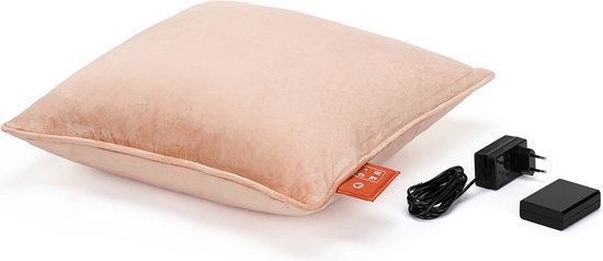 Home&Comfort - Kabelloses Wärmekissen - Velvet Beige - Wiederaufladbar