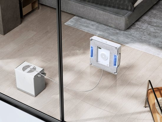 ECOVACS – WINBOT W2 Omni – Automatischer Fensterreinigungsroboter – Roboter-Fensterputzer – Intelligente Reinigungstechnik – Fenster, Duschkabinentüren – Fensterreiniger