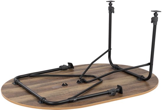 Bo-Camp Tisch - Feder - Oval - 130x90 cm