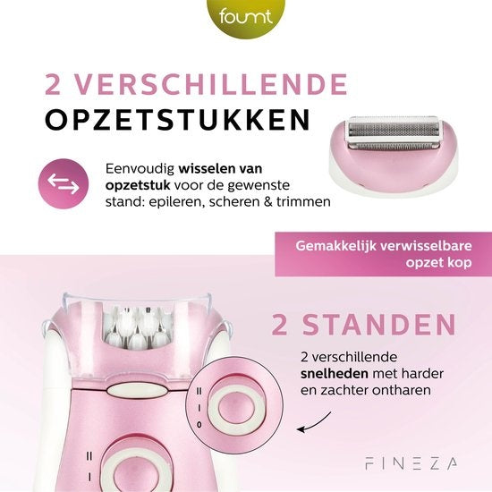 Fineza - Epilierer Damen - Rosa