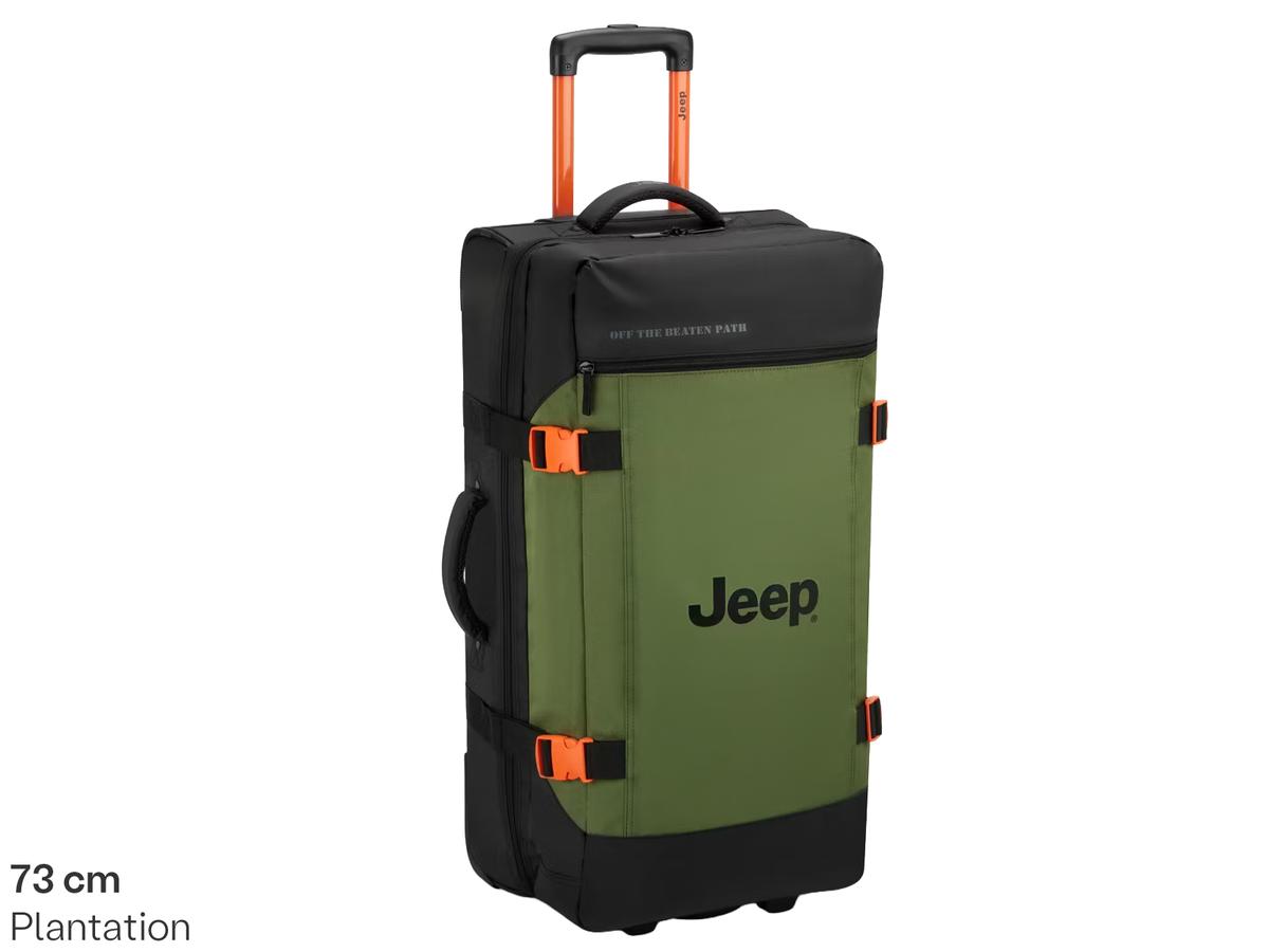 Jeep Duffle Bag – Trolley-Reisetasche – Größe M 73 cm – Schwarz