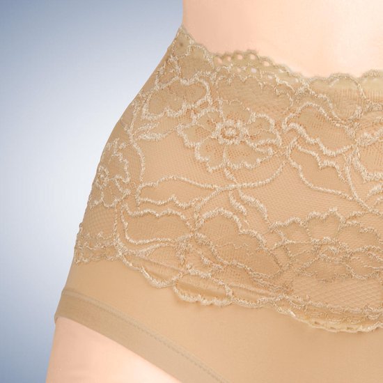 Figurkorrigierende Slips - Shapewear-Unterwäsche - 2er-Set für Damen - beige l/xl