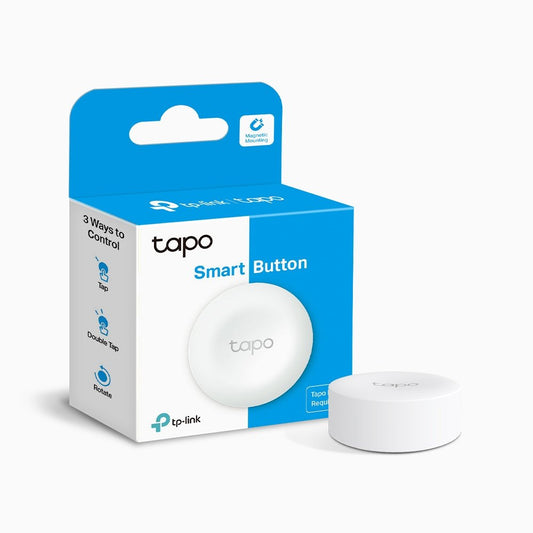 TP-Link Tapo S200B Drahtloser Smart-Knopf – Weiß – Ø 43,5 x 16,9 mm
