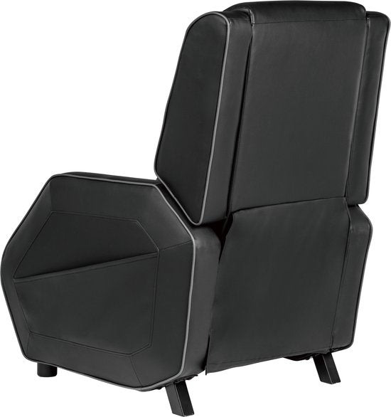 VDD – Gaming-Stuhl – Sessel – Gaming-Stuhl – Gaming-Stuhl mit Fußstütze – Gaming-Stuhl in Schwarz