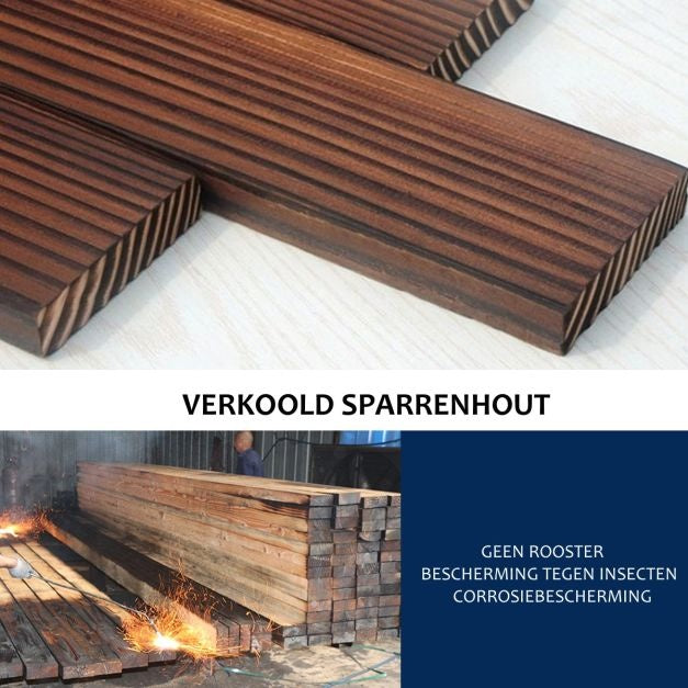 Coast Holzbrunnen mit Wasserpumpe - Ã˜ 44,5cm