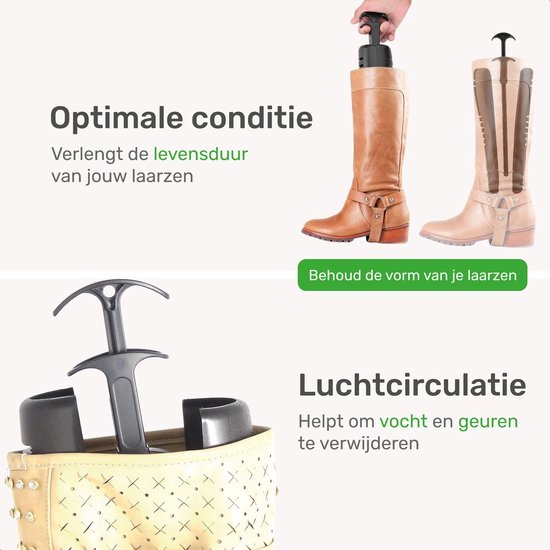 Proskill Stiefeldehner - 2 Stück - Stiefelfüller - Stretcher - Damenstiefel - Schuhdehner