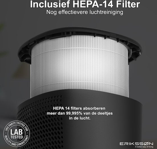 Erikssøn Hepa-Filter für Luftreiniger Elite