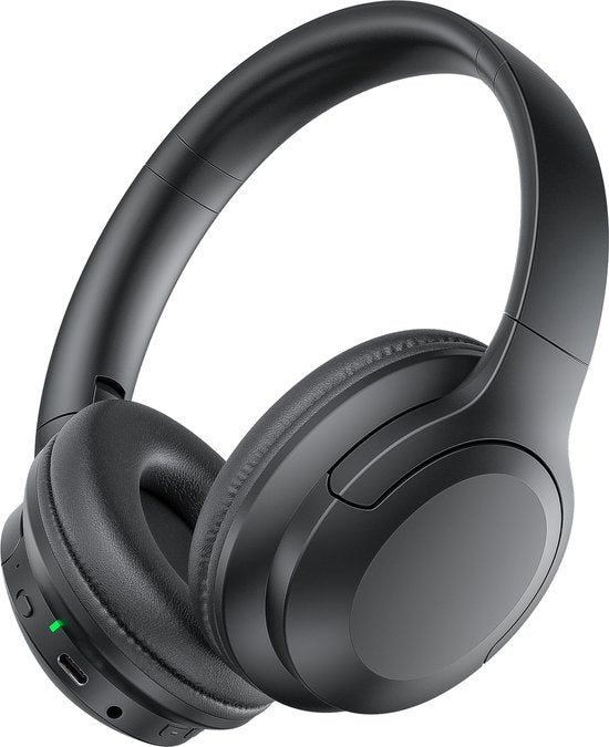Unitone - Focus Kopfhörer Wireless - Aktive Geräuschunterdrückung - Over-Ear - Geeignet für Apple & Android - schwarz