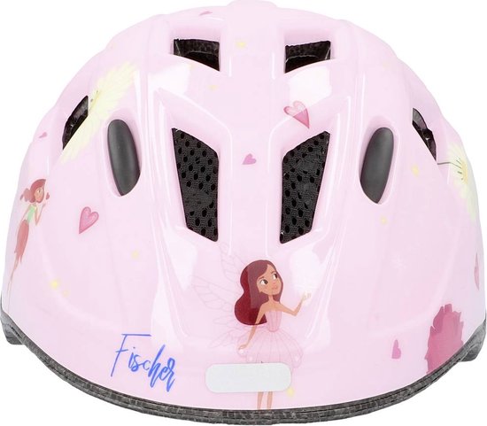 FISCHER FAHRRAD Plus Princess XS/S Kinderhelm Rosa Passform: XS/S Kopfumfang: 48-54 cm