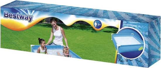 Bestway Mein erster Rahmen Pool quadratisch 122 cm