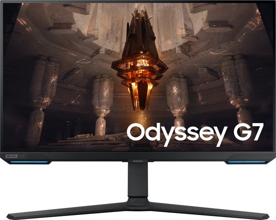Samsung Odyssey G7 LS28BG700EPXEN – 4K-IPS-Smart-Gaming-Monitor – Tizen – WLAN – 144 Hz – 28 Zoll