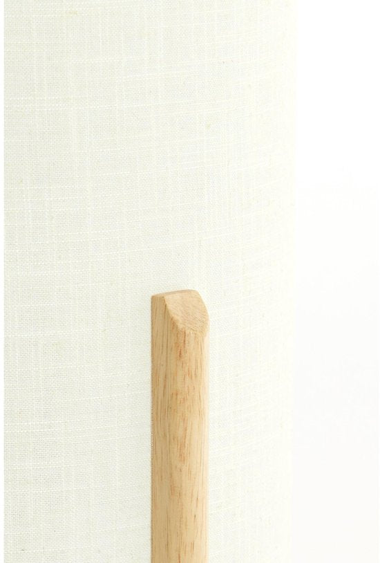 Light & Living Tischlampe Braun – Holz – Ø 28 x 44 cm – E27