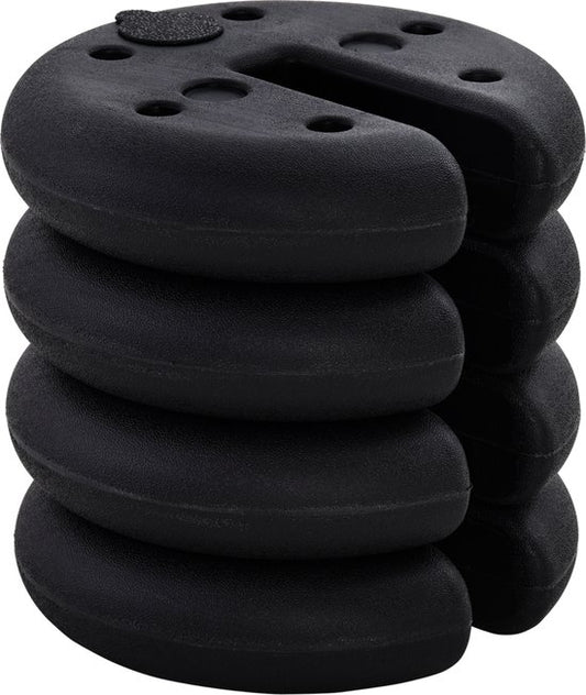 Outsunny 4 Stück Pavillon Standardgewicht Partyzelt Pavillon Gewicht kann bis 5 kg gefüllt werden 84C-085