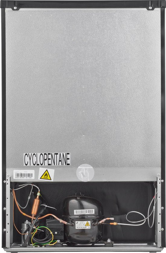Inventum VR550B Tischgefriertruhe, 88 Liter – 55 cm breit – Energieeffizienzklasse D – Tiefkühlgerät – Kompakt – Freistehend – 3 Schubladen – Schwarz