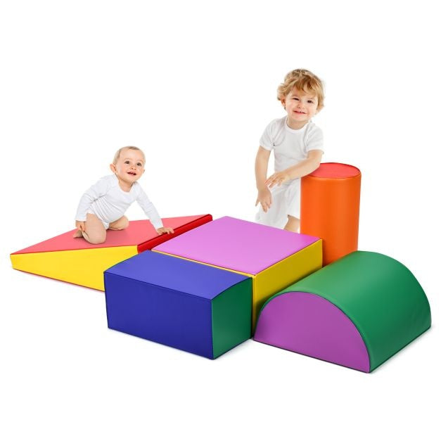 Coast Crawl and Climb Foam Play Set Colourful Fun Foam Play Set 5-teilig Lightweight Interactive Set Colourful