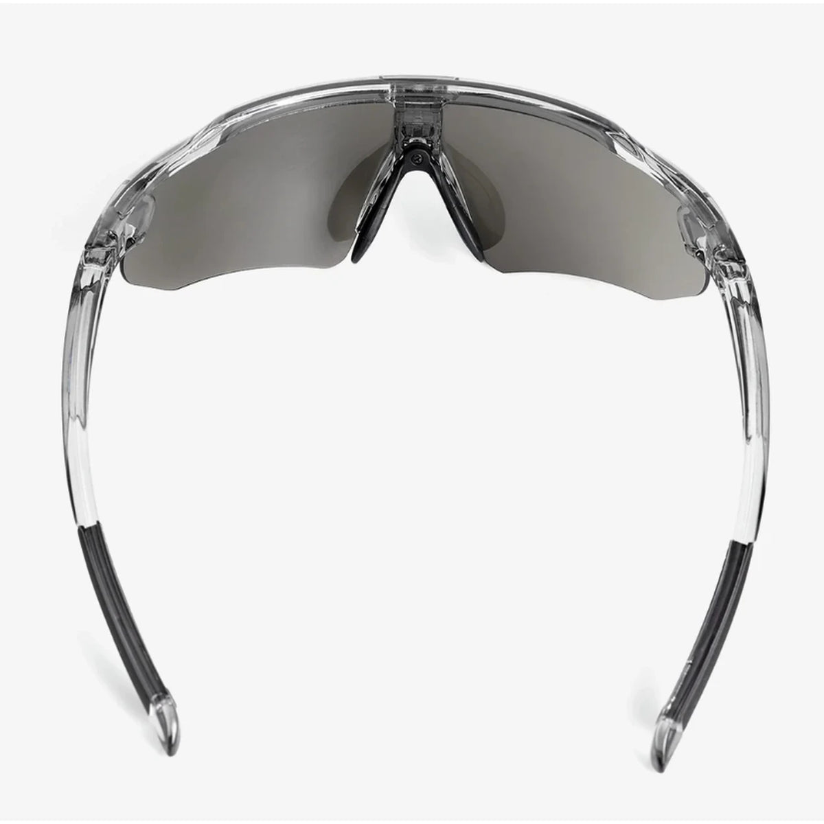 OutdoorMaster HAWK LT Fahrrad-Sonnenbrille – photochromatisch und polarisiert – Super Silver