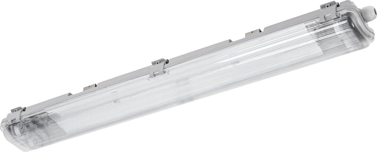 LED's Licht LED TL Leuchte + Schlauch | 2x 18W | 120 cm