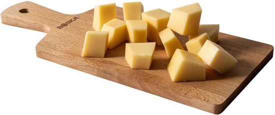 Boska Servierbrett Genf S - Mit Griff - Europäisches Buchenholz - Braun - Trinkbrett - 27,5 cm