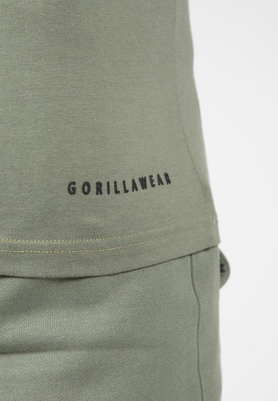 Gorilla Wear Leon T-Shirt – Sportshirt – Grün – XL