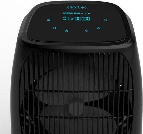 Cecotec Ready Warm 9600 Smart Force Heizlüfter - 2000W - Mit einstellbarem Thermostat & 3 Stufen - Frost- & Überhitzungsschutz - Kunststoff - Schwarz