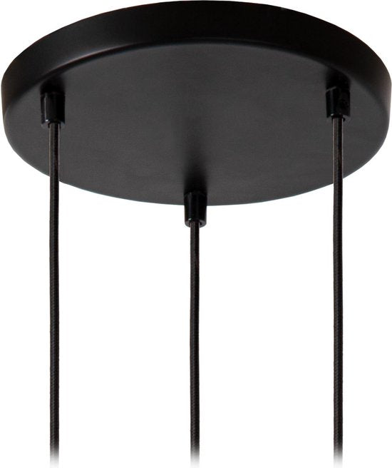 Lucide MEDINE – Hängeleuchte – Ø 46 cm – 3xE27 – Fumé