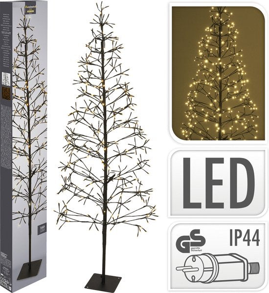 Ambiance Weihnachtsbaum mit 160 Led 120 Cm