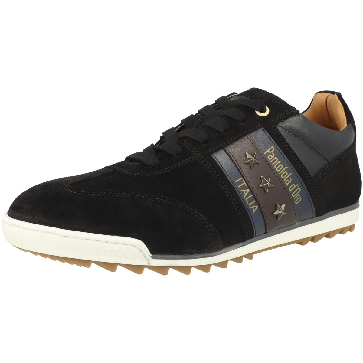 Pantofola d'Oro 1886 Imola Grip Sneaker – Wildleder – Größe 42 – Schwarz