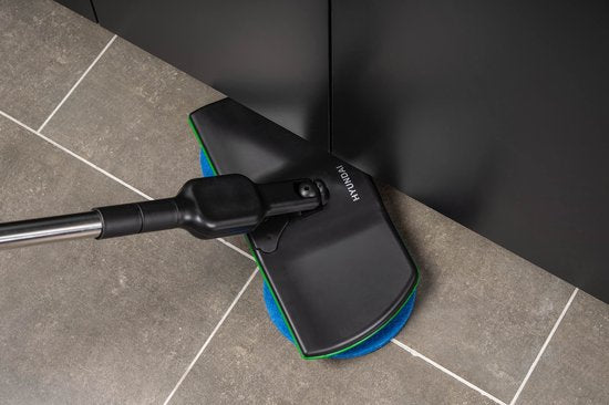 Hyundai Electronics - Elektrische Wischmaschine - Feder - Mit doppelten rotierenden Köpfen - Grün-schwarz