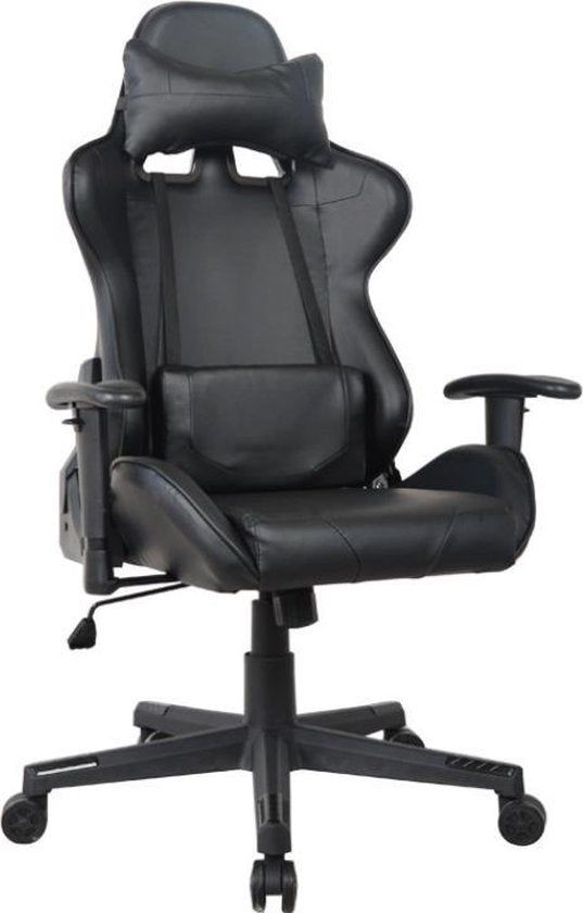 Gaming Stuhl Thomas - Racing Gaming Bürostuhl - ergonomisch - schwarz