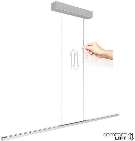 Steinhauer - Pendelleuchte - Bande - Stahl - Metall - Designleuchte - LED - 3995ST
