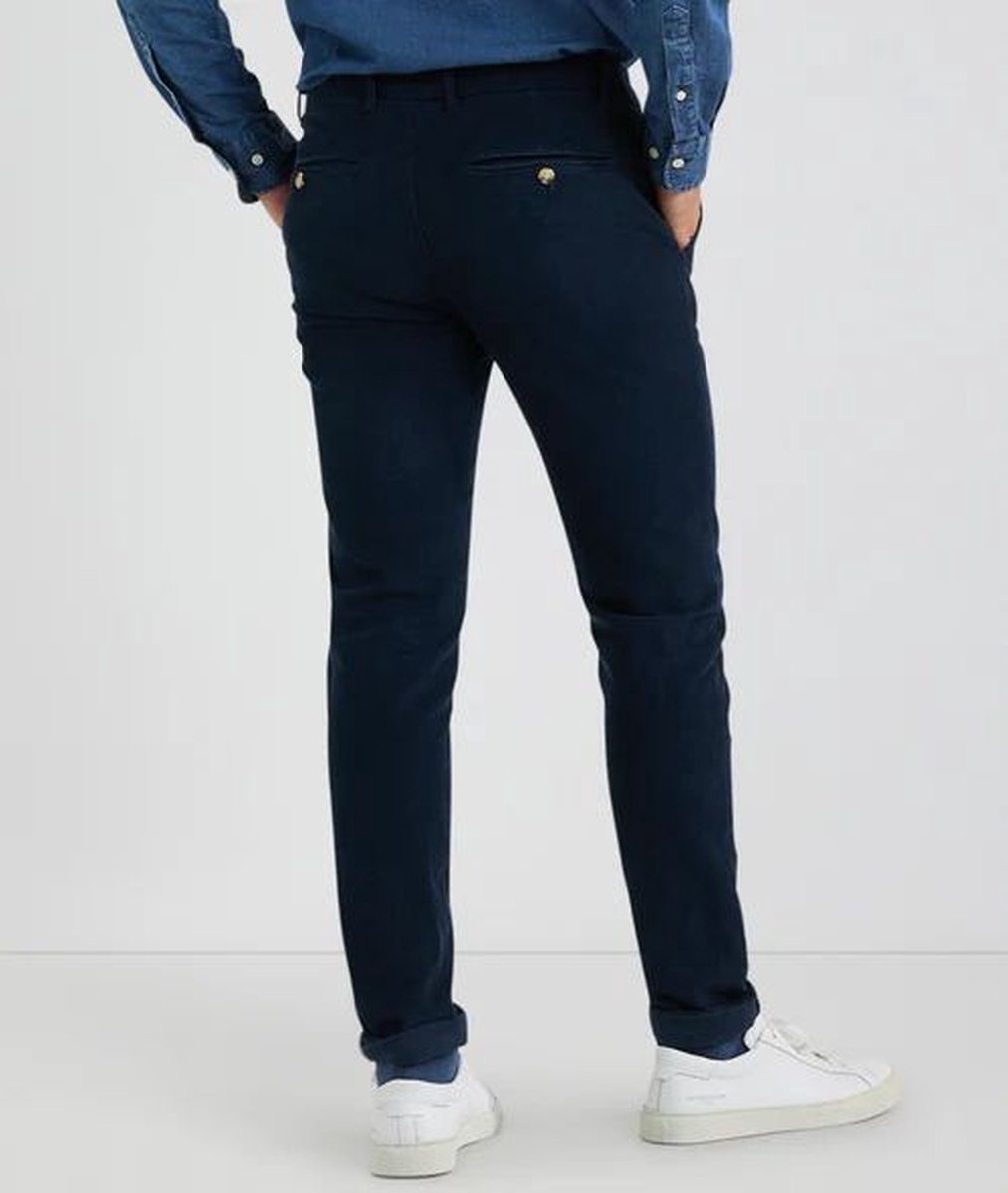 McGregor Cord Chino - Moderne Passform - Navy - W31-L34