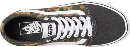 Vans Ward - CAMO SCHWARZ/WEISS - Größe 41