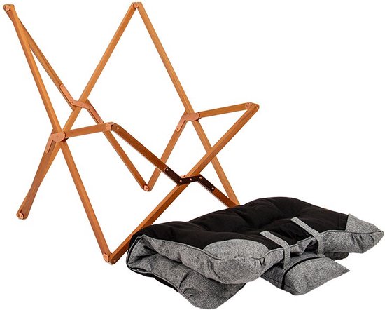 Bo-Camp - Urban Outdoor - Relaxsessel - Bloomsbury Comfort - Grau