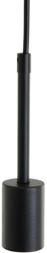 Hängeleuchte Minimalics 2701ZW Schwarz – Höhenverstellbar (42–170 cm) – Kunststoff, Metall – Mexlite