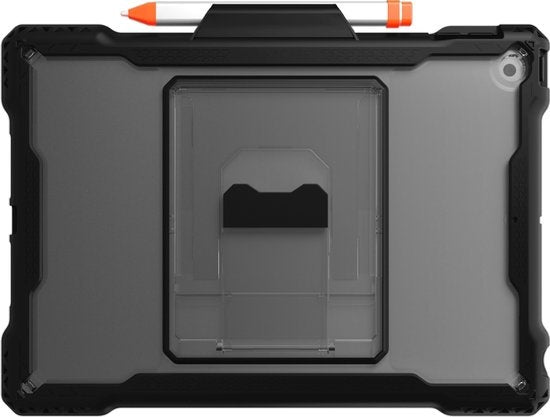 MAXCases Shield Extreme-X Schwarz mit Pencil / Buntstifthalter Apple iPad 8 (2020) / iPad 7 (2019)