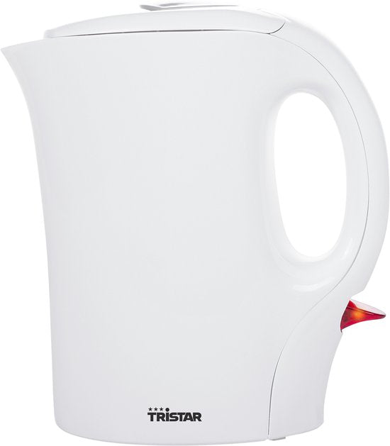 Tristar Wasserkocher WK-3372 – 1100 W – 1 l – Für den Campinggebrauch geeignet – Weiß