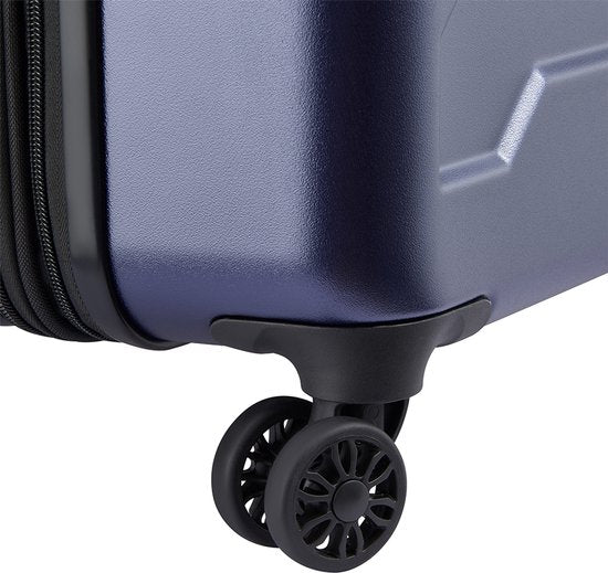 Delsey JH004C 68 cm erweiterbarer Reisekoffer – Blau